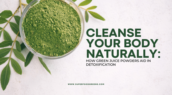 Cleanse Your Body Naturally: How Green Juice Powders Aid in Detoxification